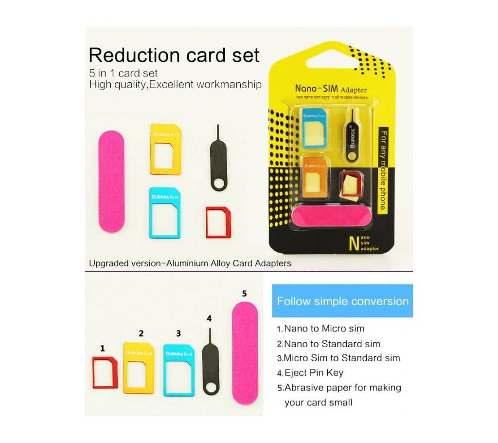 SIM CARD ADAPTER 2 pcs