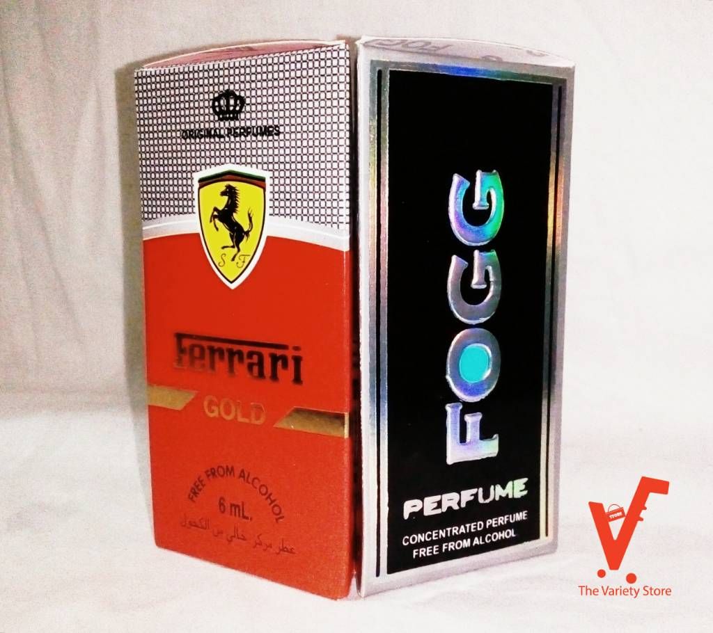 Ferrari Gold + Fogg Attar 6ml BD