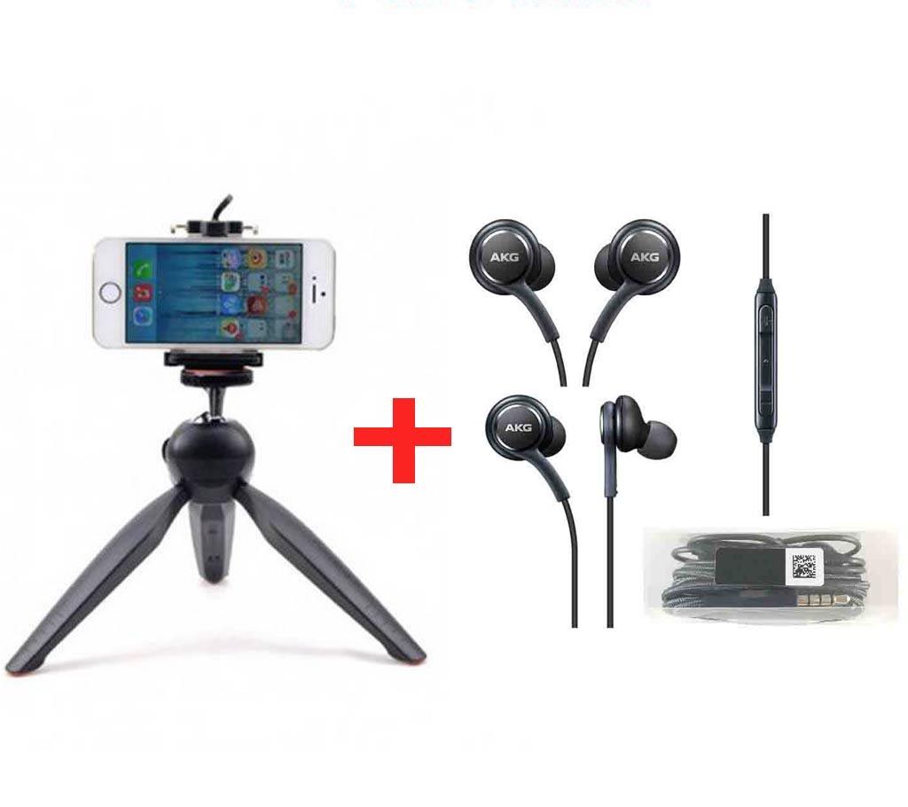 Mobile Stand + Akg Headphone Combo Offer