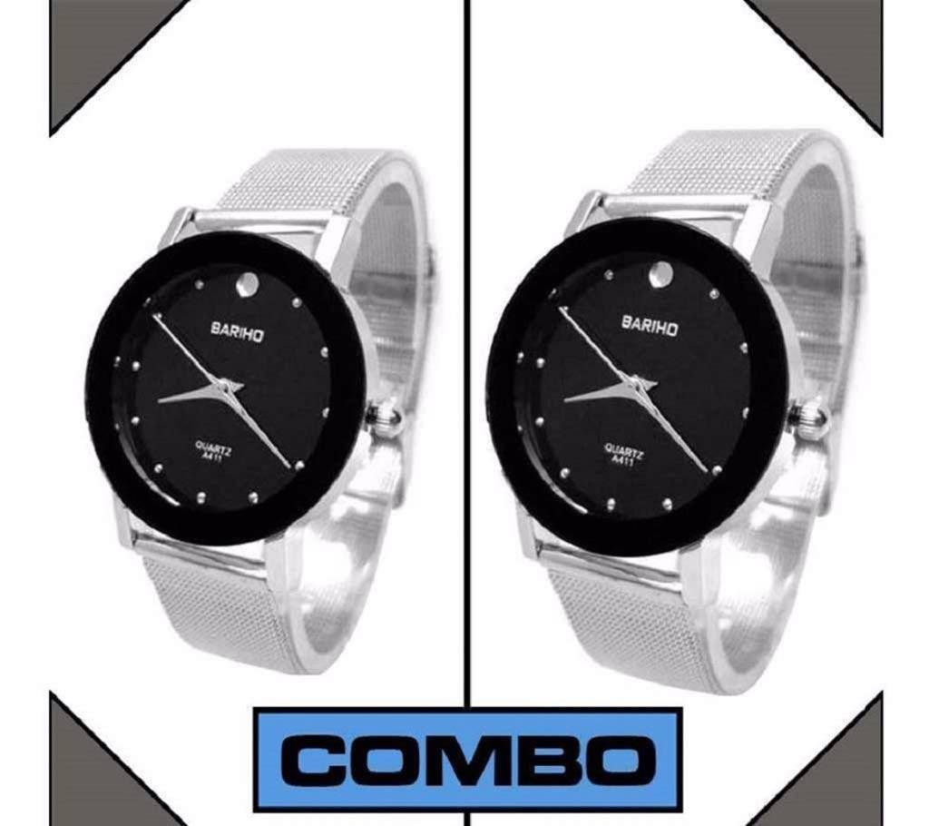 Bariho Wrist Watch-copy-2 pcs combo