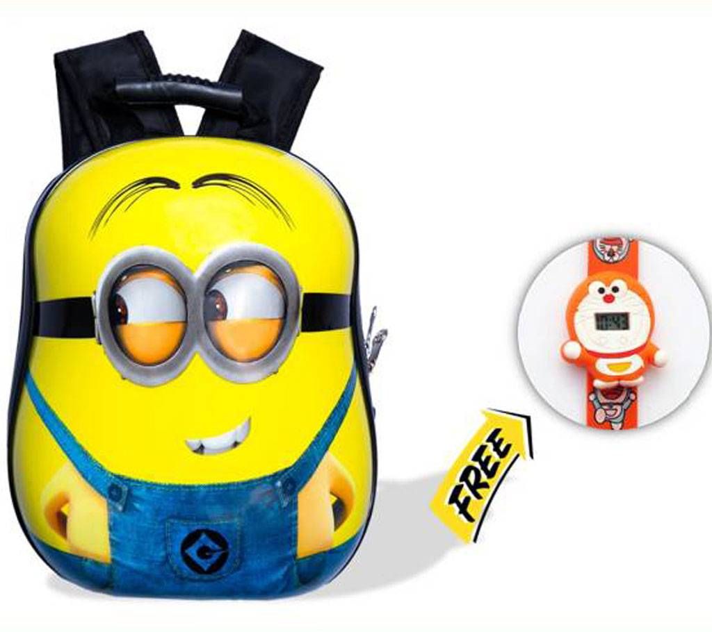 School Bag For Kids (Watch free)