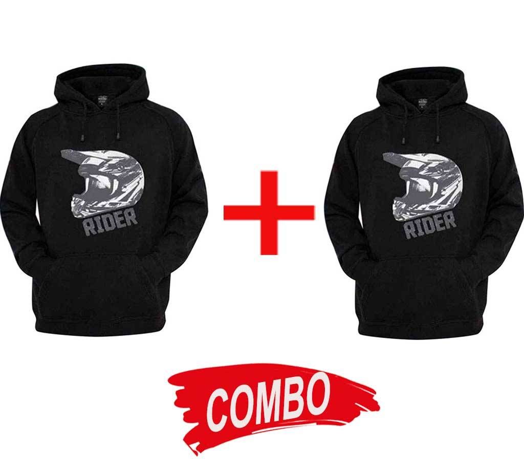 RYDER Winter hoodie for men Combo of 2pcs 