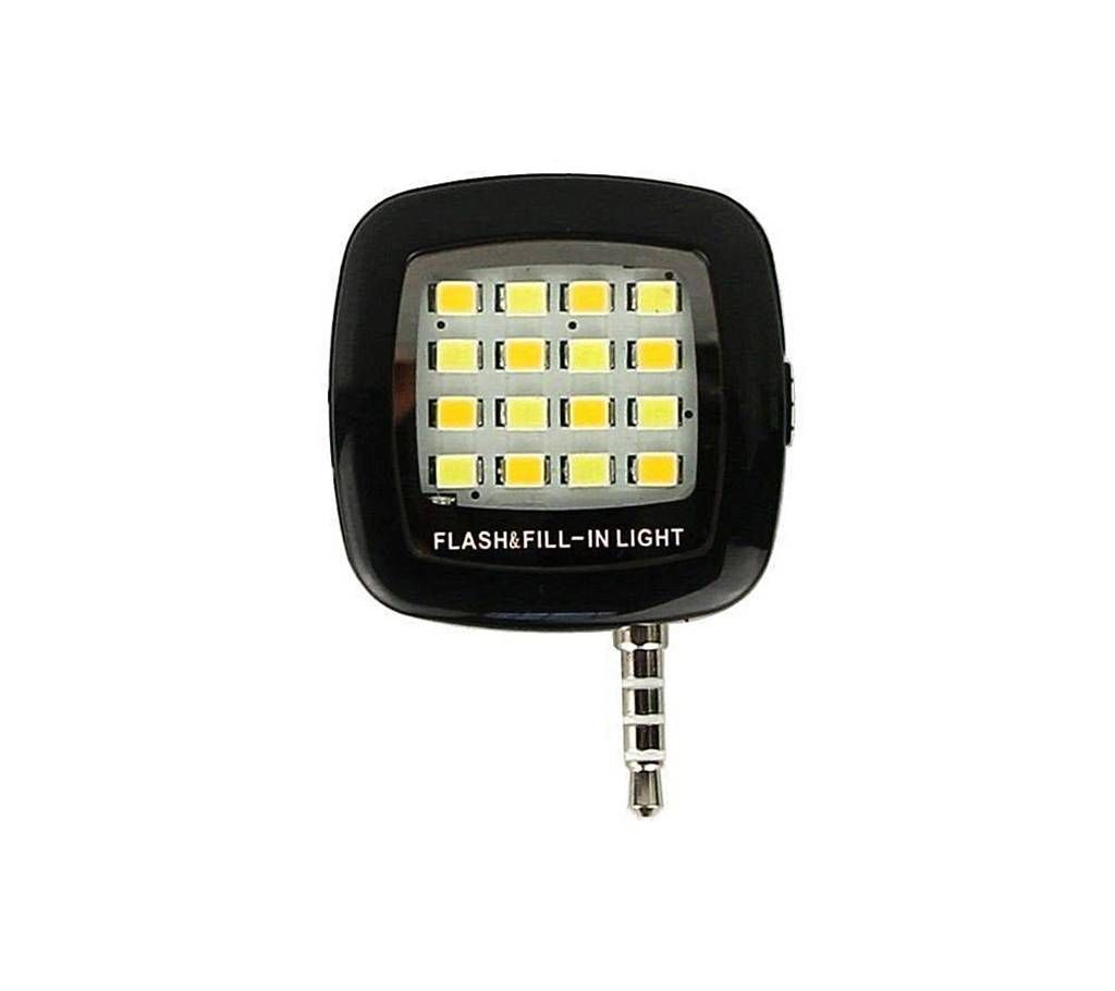Combo of LED Flash Light and Selfie Stick