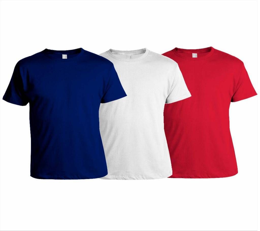 Manz Cotton Export Quality T-Shirt (3 Piece Combo)
