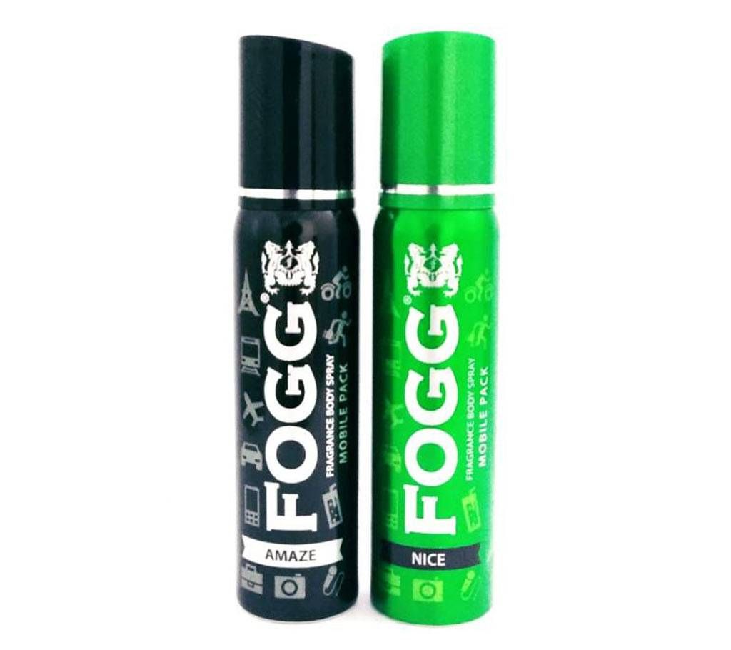 Fogg (Amaz & Nice) 2pcs Gents Body Spray - India