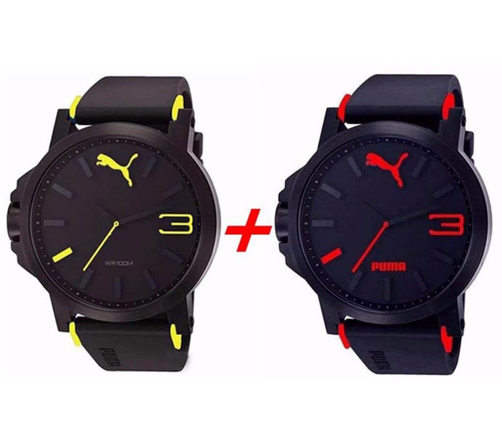 Puma Wristwatch - Combo Of 2 Pieces (Copy)