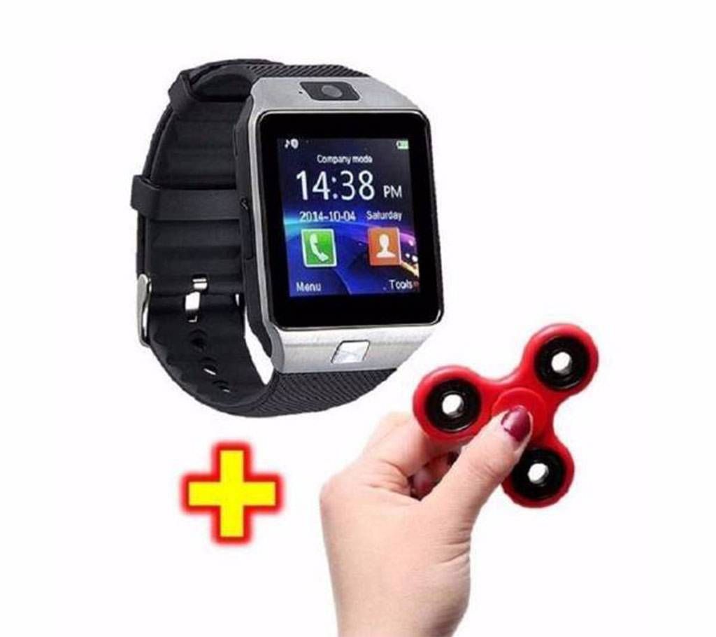 DZ09 Android Watch +Fidget Spinner Combo
