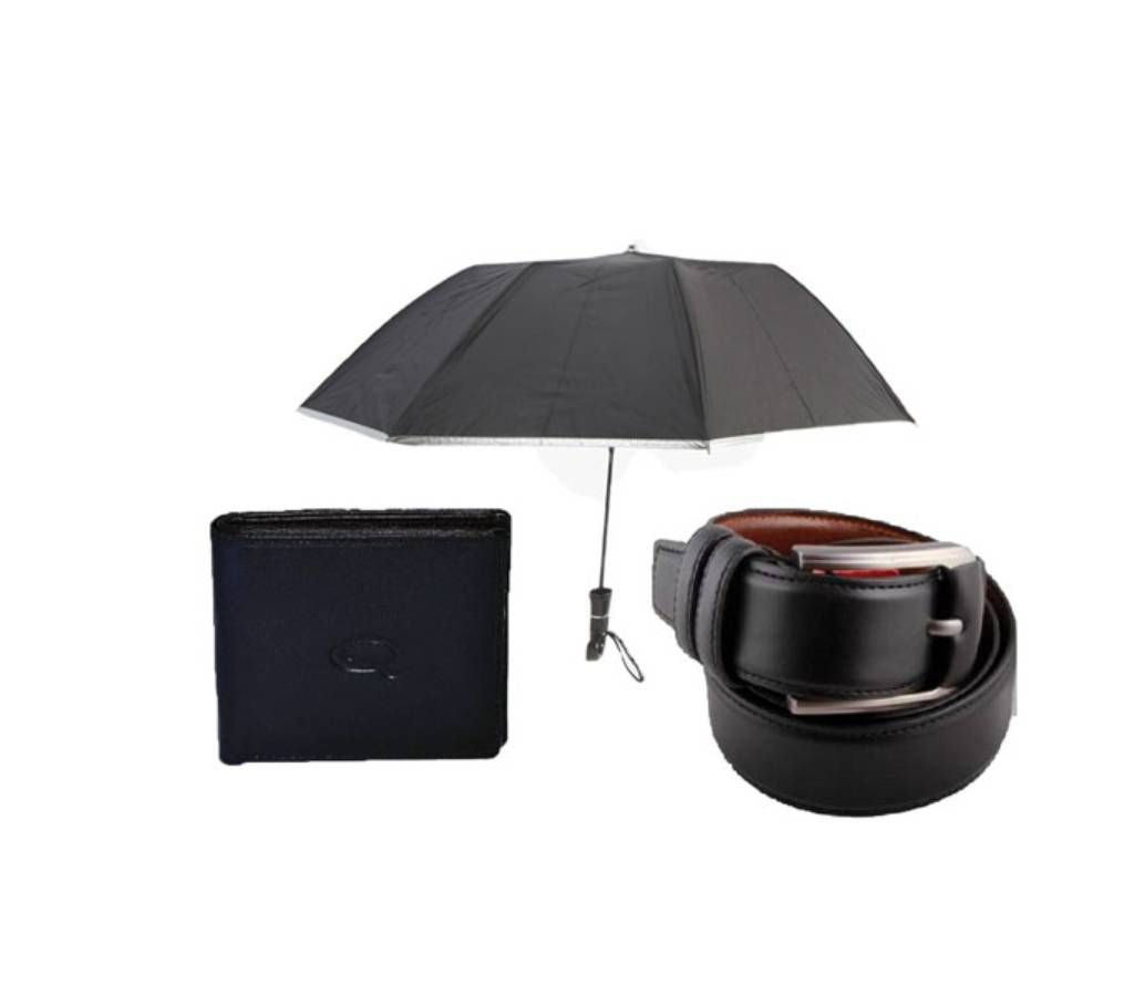 Belt Wallet Combo - Umbrella Free