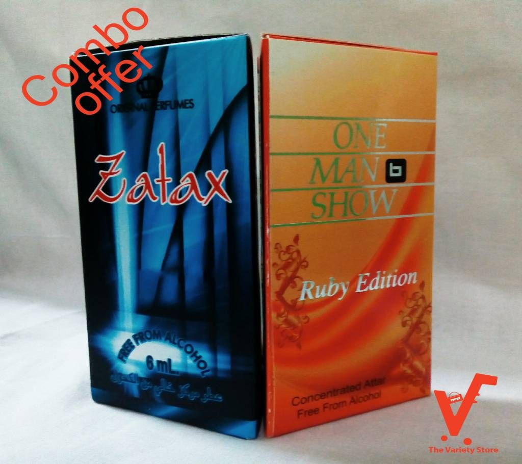 One man show + Zatax Attar 6ml each Bangladesh