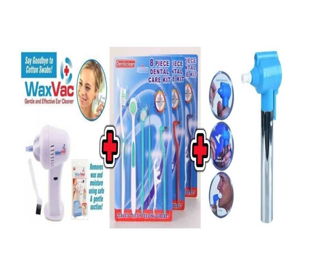 Ear Cleaner + Teeth Whitening + Oral Care Kit The Combo Pack