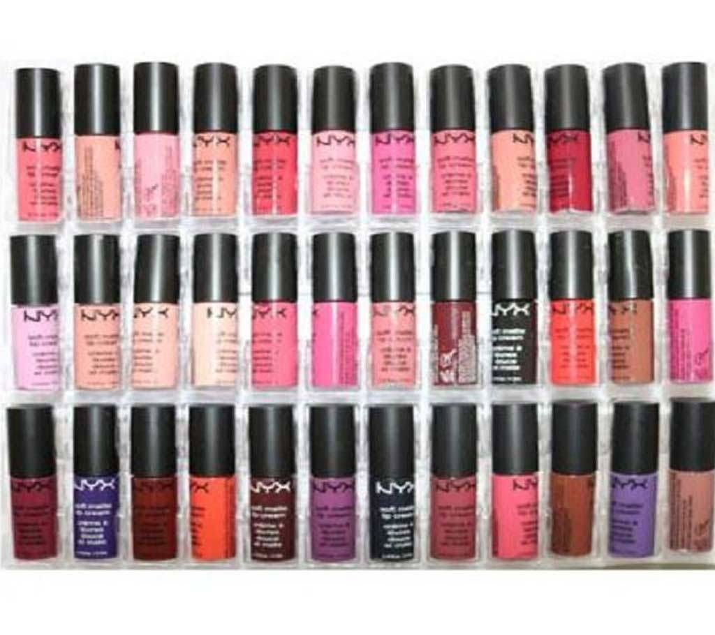 NYX STYLE SOFT MATTE LIP CREAM VAULT SET 36 COLORS (CHINA)
