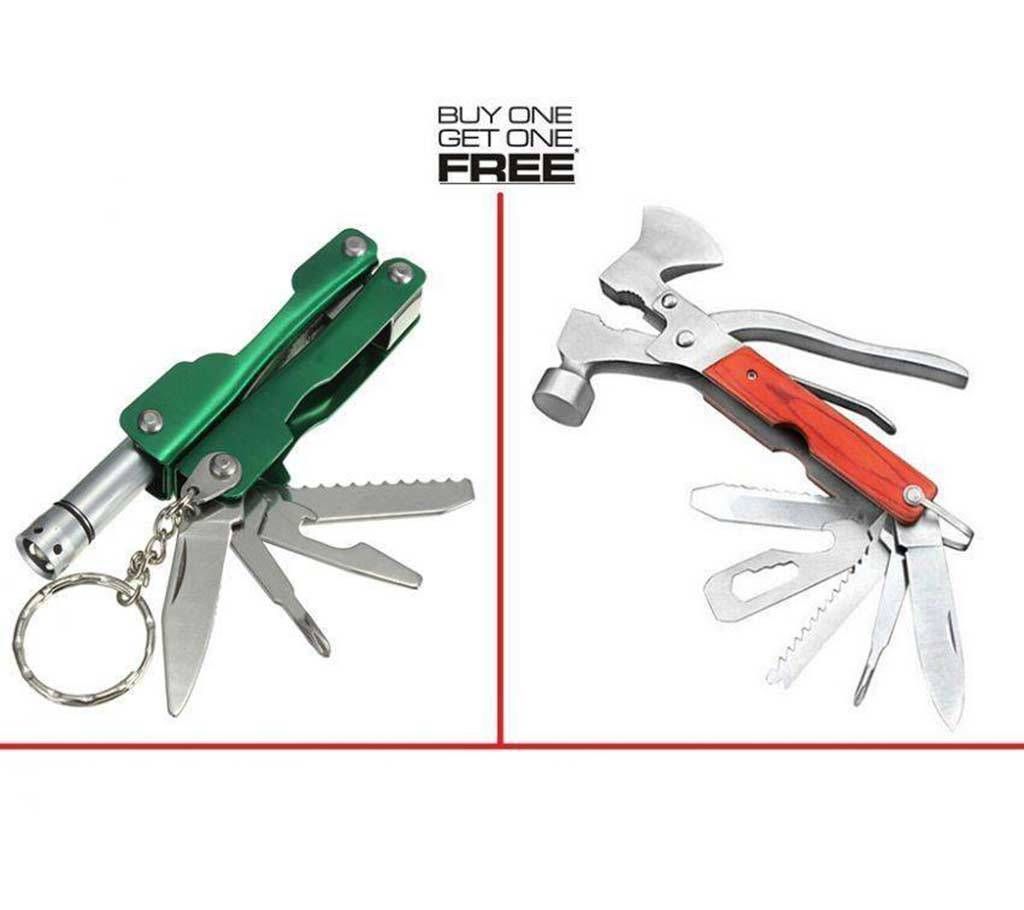 Combo of Multi Functional Hammer Micro Pliers Set 