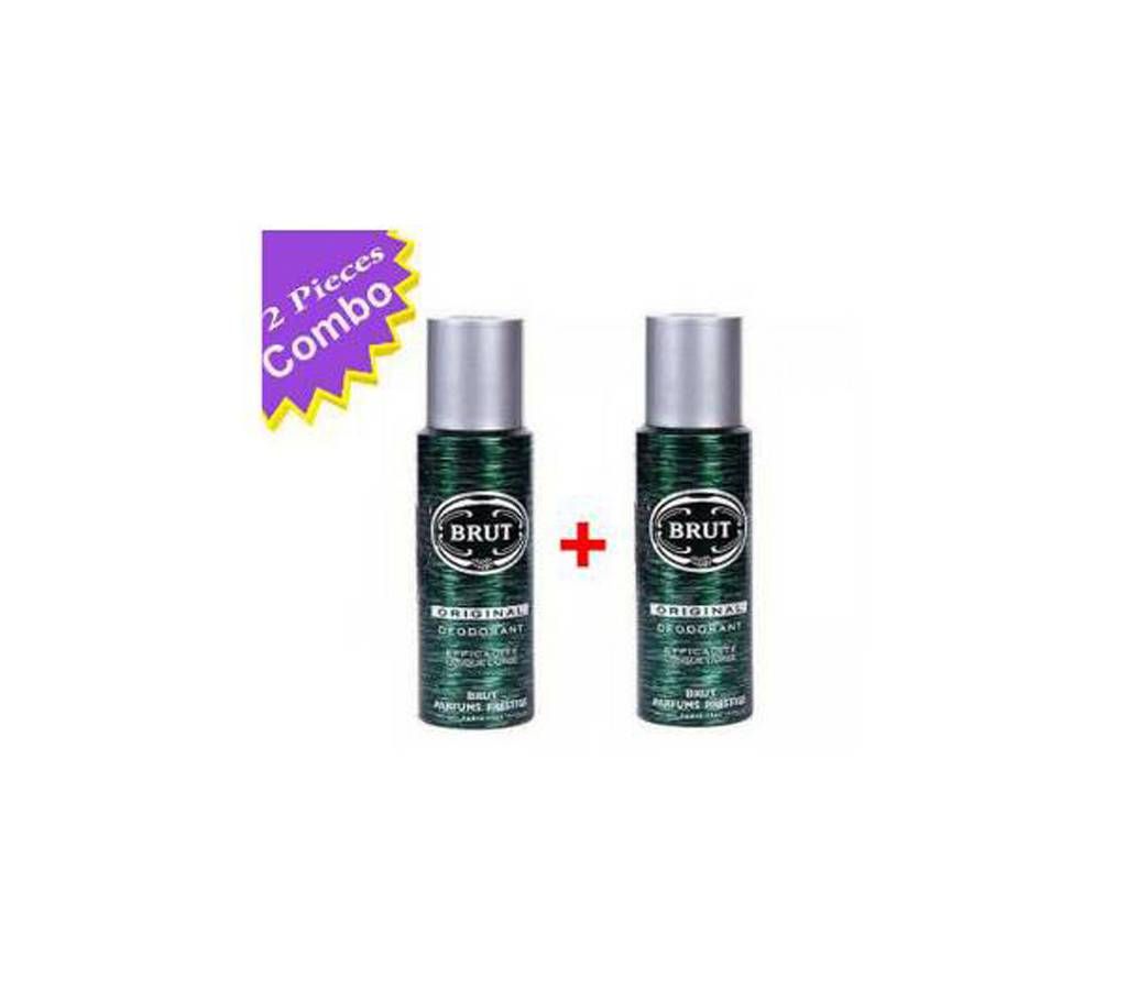 Brut Body Spray For Men - Combo of 2 Pieces - 200ml each -UK