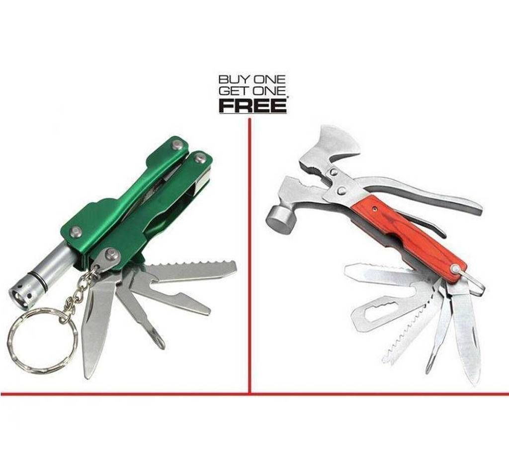 Combo of Multi Functional Hammer + Micro Plier