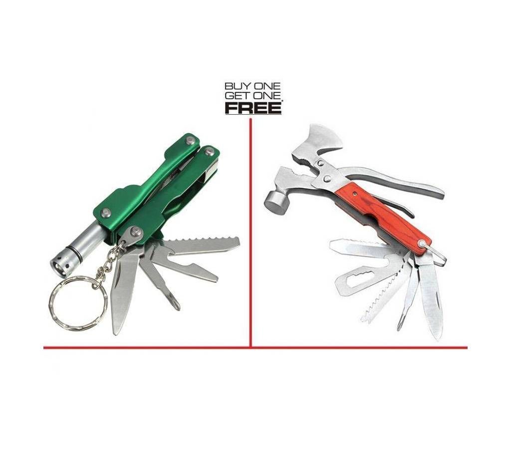 Multi Functional Hammer & Micro Pliers Combo 