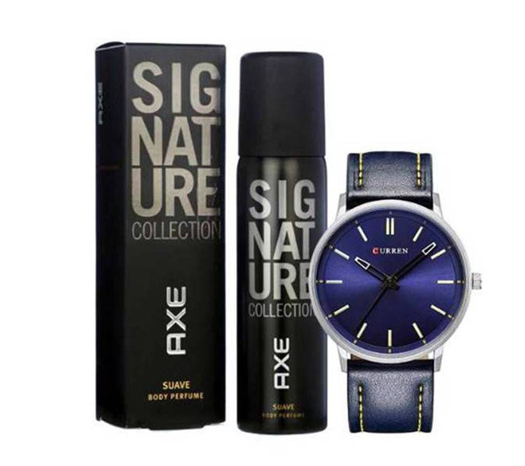 Axe Signature body spray + Curren gents body spray combo 