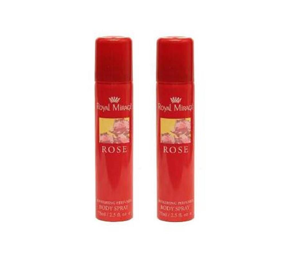 OYAL MIRAGE ROSE body spray combo UAE 