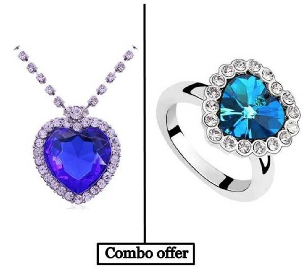 Combo of Titanic Ring And Necklace