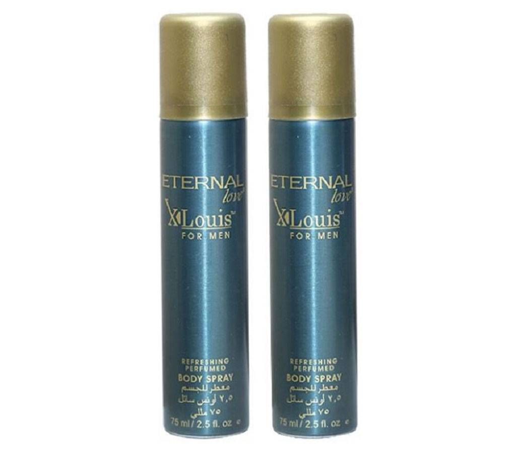 Eternal Love Men Body Spray Combo 2 Pcs