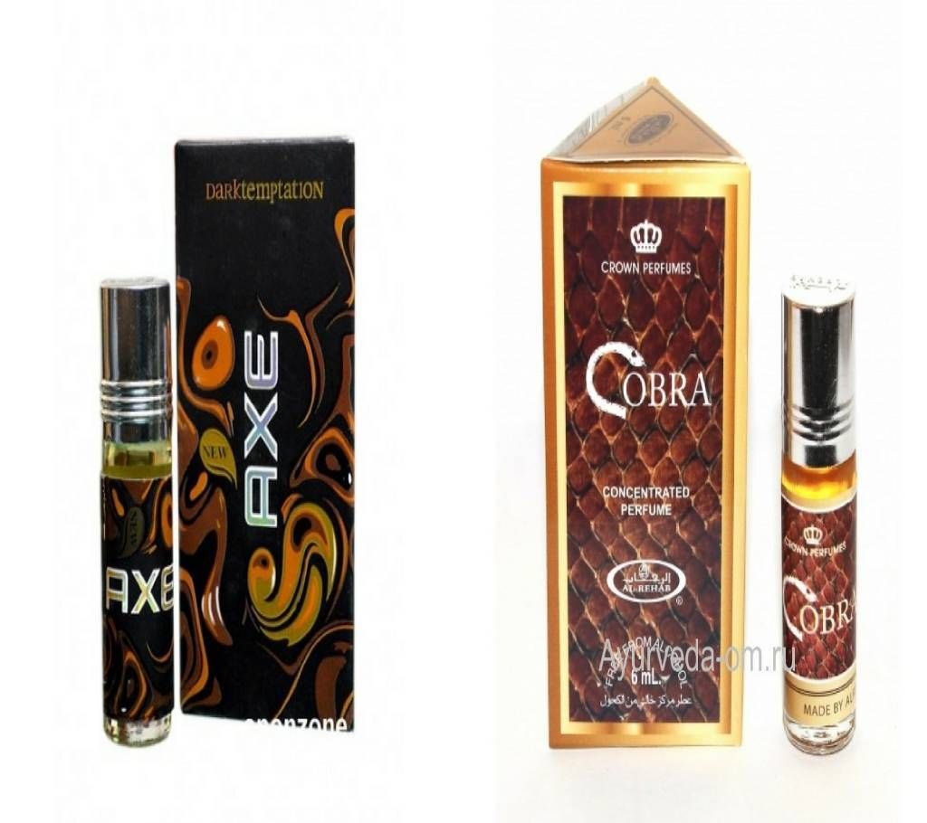 2 perfumes combo 6ml - France