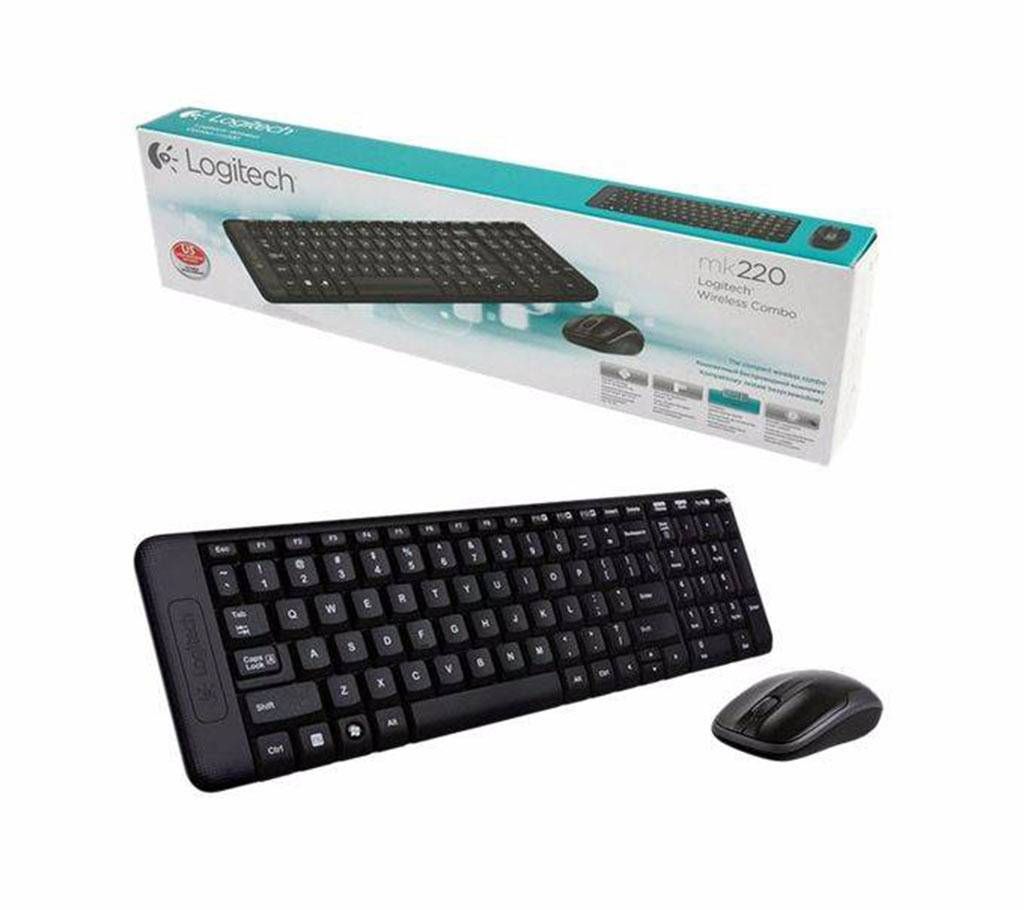Logitech MK220 Key Board + Mouse Combo