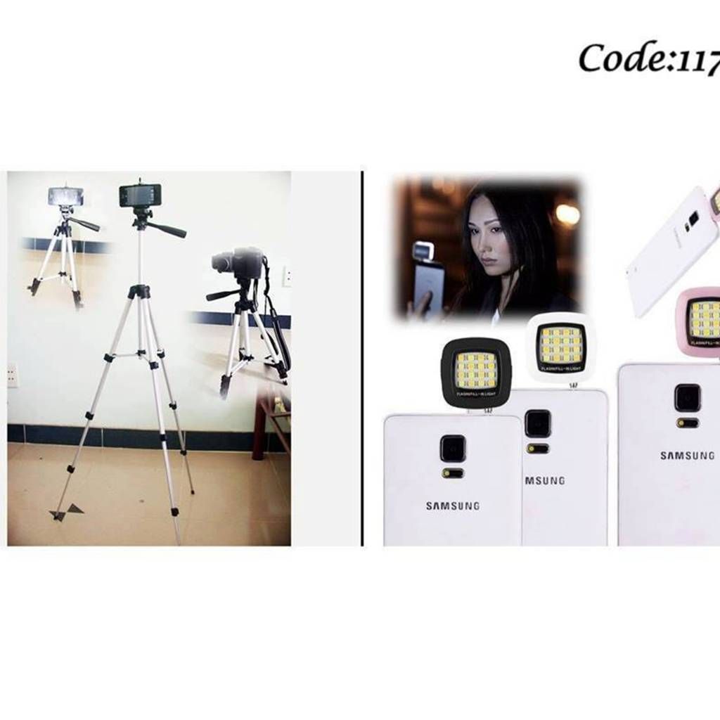 TF 3110 tripod+ 16 LED selfie light 
