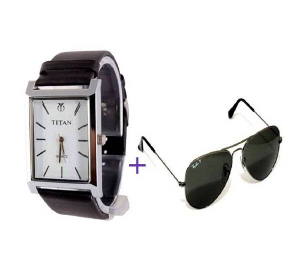 mens wrist watch and sunglasses combo offer 