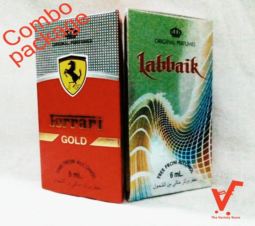 Labbaik+Ferrari Attar 6ml each Bangladesh