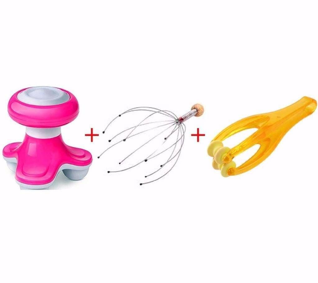 3 pcs massager combo 