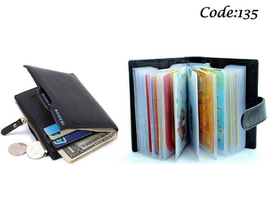 Combo Of Bogesi Wallet & Credit Card Holder 