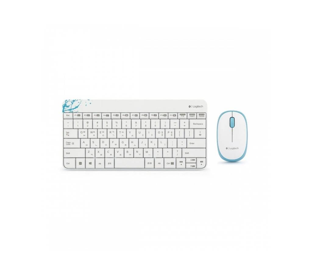 Combo logitech wireless MK240 - White