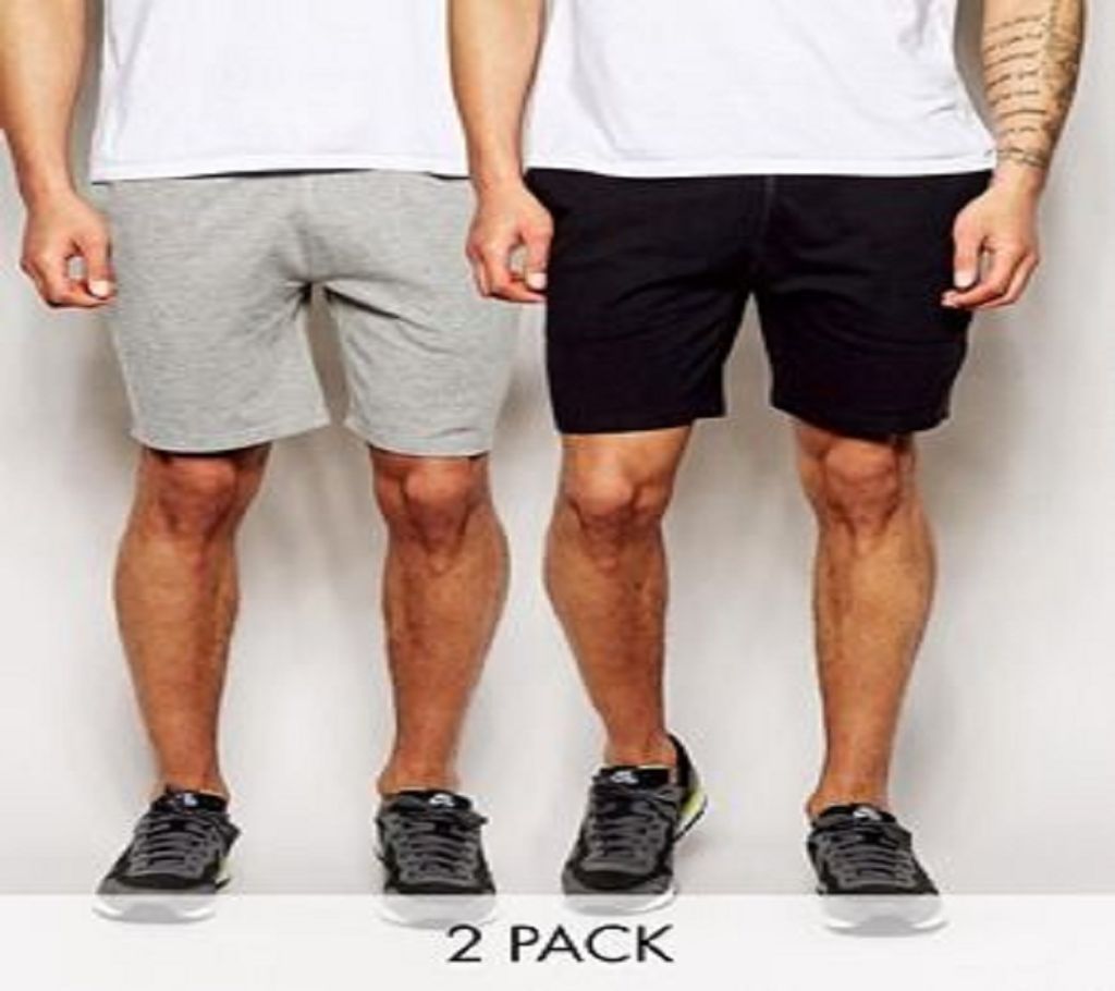 2Pcs Combo Mens Fashionable summer half pant.