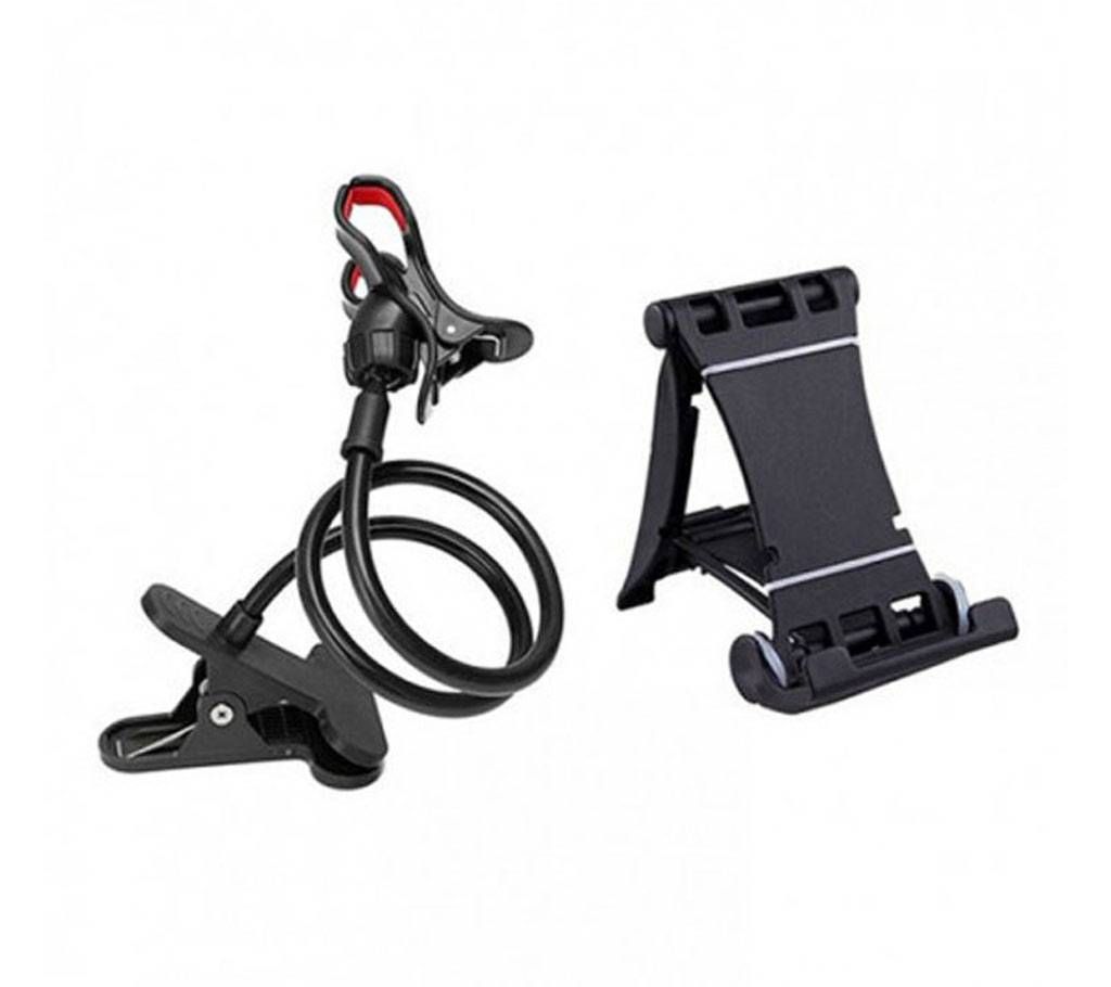 Combo of Mobile Tablet Stand+360 Rotate Stand