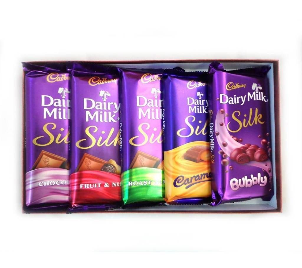 Cadbury Dairy Milk Silk Combo - Pack Of 5
