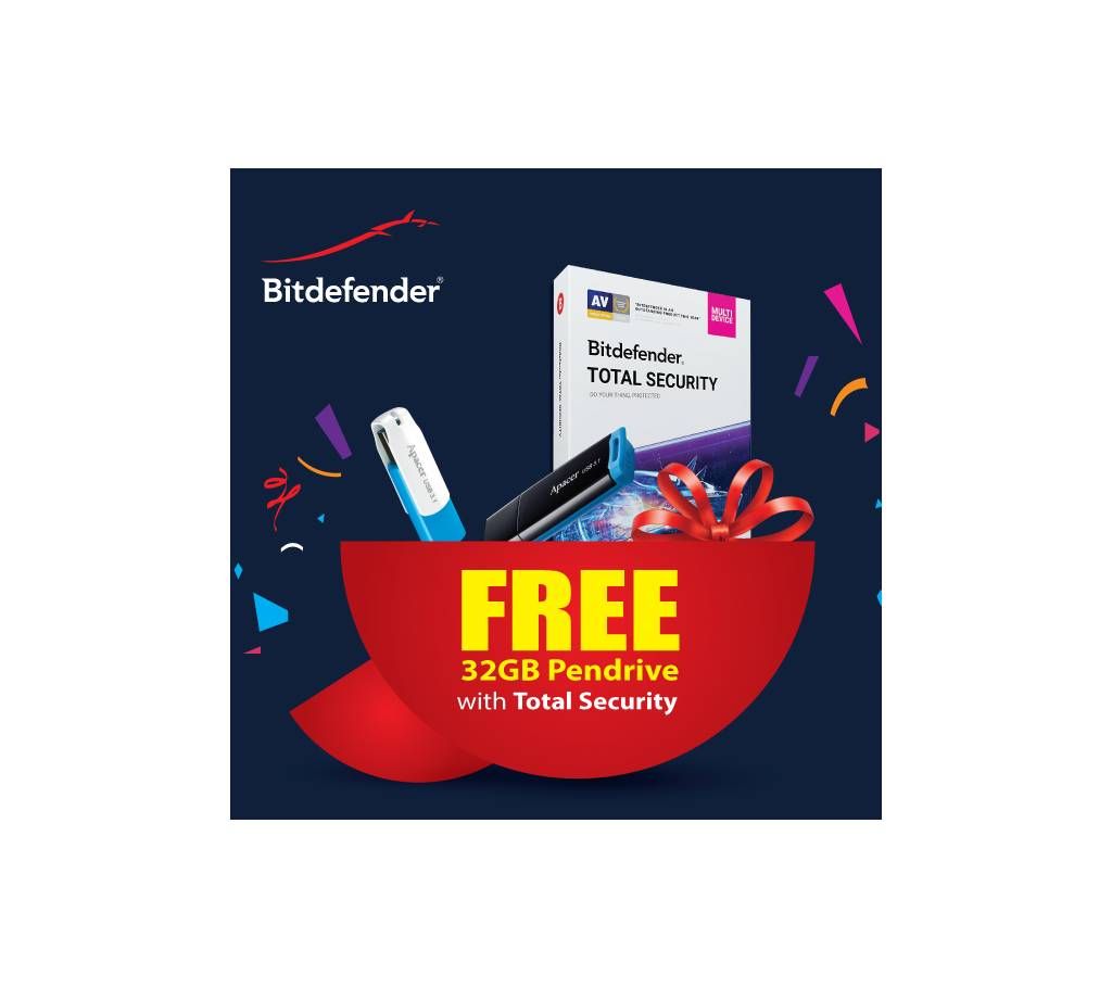 Apacer AH357 Pendrive (32GB) & Bitdefender Combo Offer 