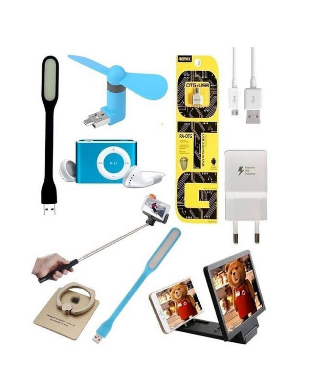 10 In 1 Mobile Accessories Combo  offer