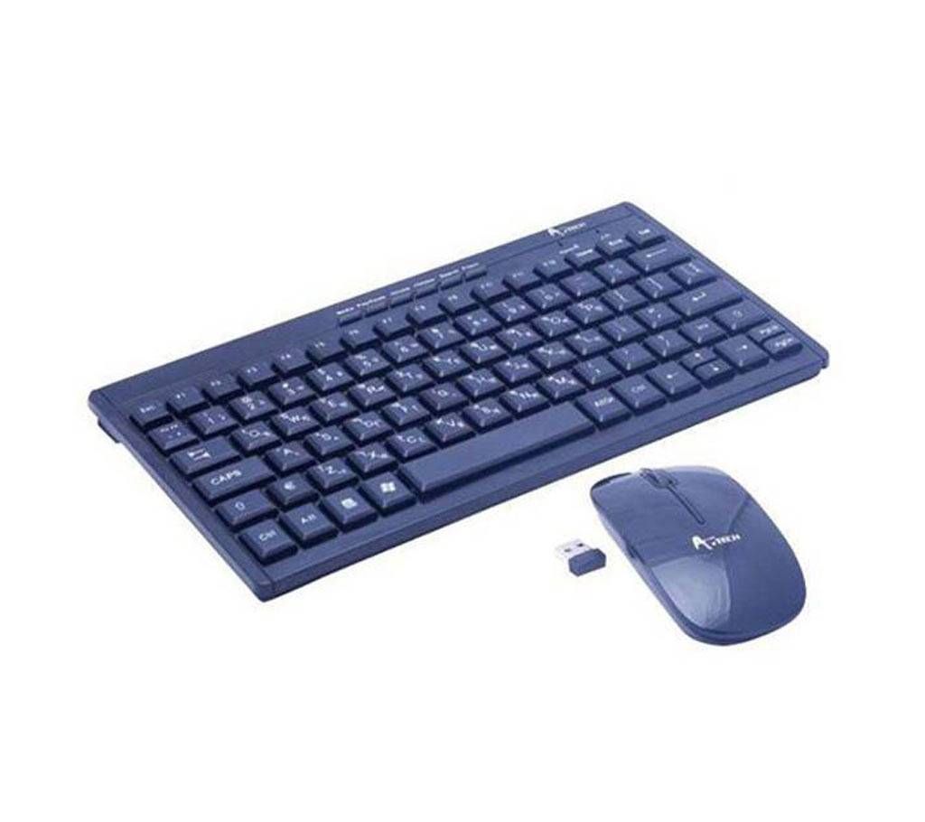 2.4GHz Mini Slim Wireless Keyboard + Mous Combo