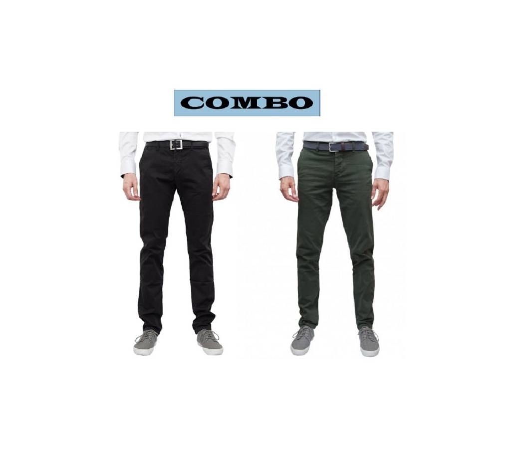 gabardine pant for men 2 pieces combo 