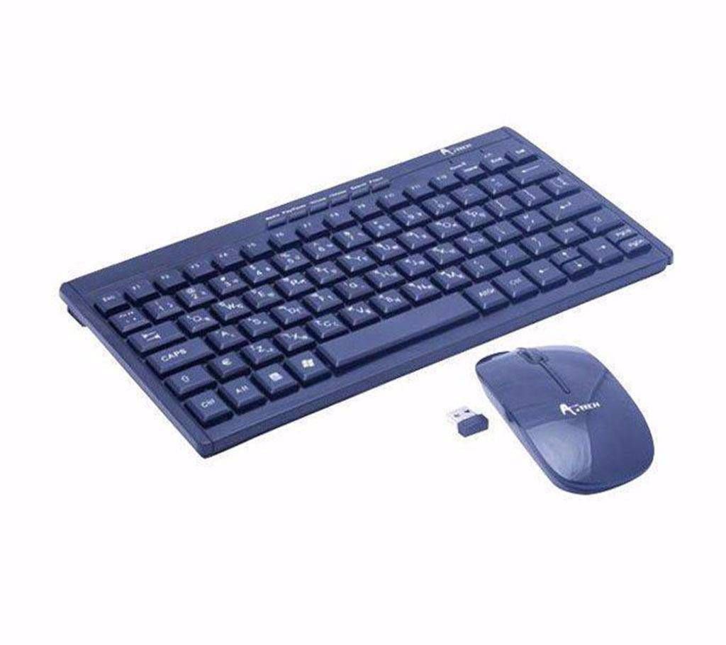 A.TECH wireless key -board mouse combo 