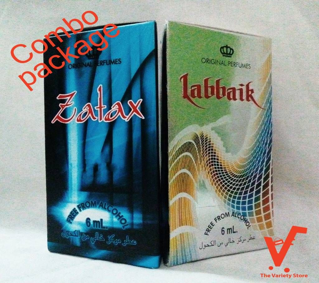 Labbaik+Zatax Attar 6ml each Bangladesh