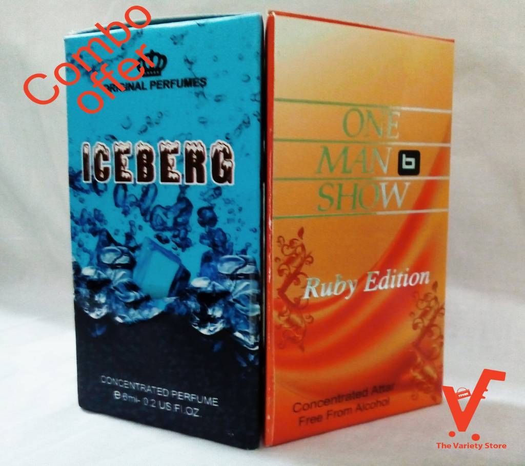 One man show + Iceberg Attar 6ml each Bangladesh