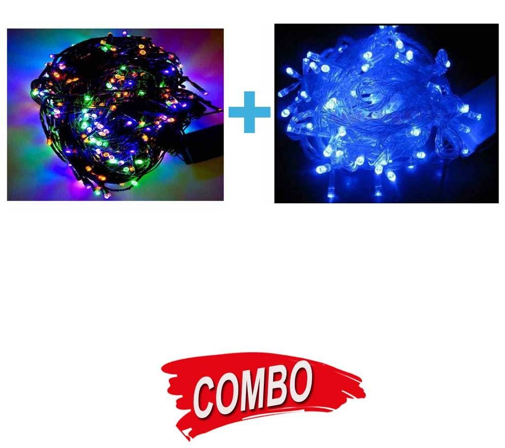 MULTI COLOR LED FAIRY LIGHT + BLUE COLOR LED FAIRY LIGHT