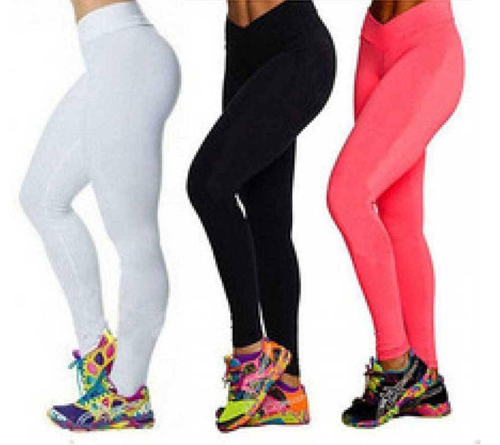 China Fabric Glossy Leggings Combo Offer