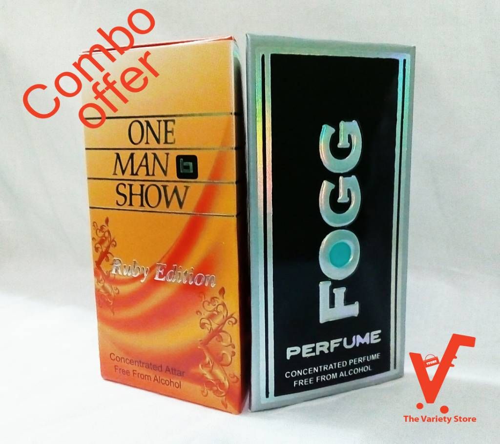 One man show + Fogg Attar 6ml each Bangladesh