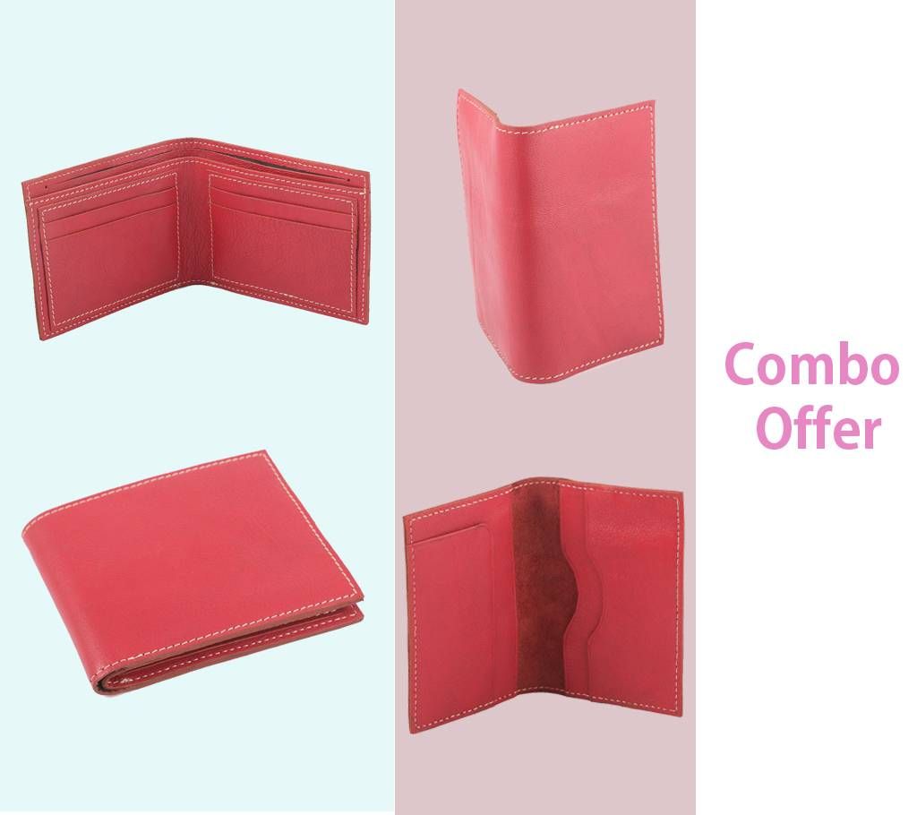 Menz Wallet and Credit Card Holder Combo offer