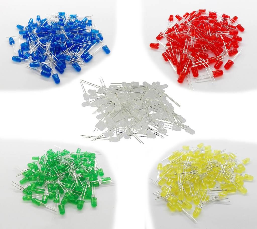 5mm LED Combo Pack (5x10) 50 Piece
