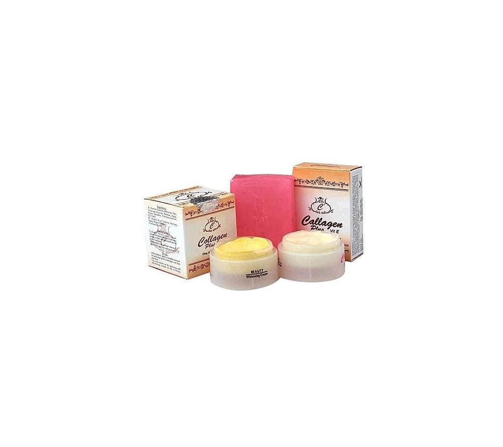 Collagen  plus day&night cream &soap