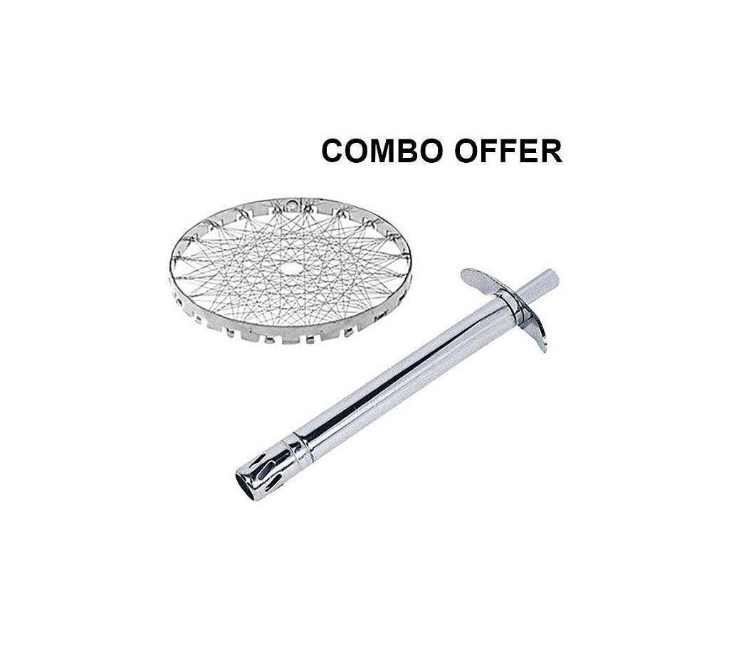 Combo of Kitchen Gas Lighter and Gas Saving Net