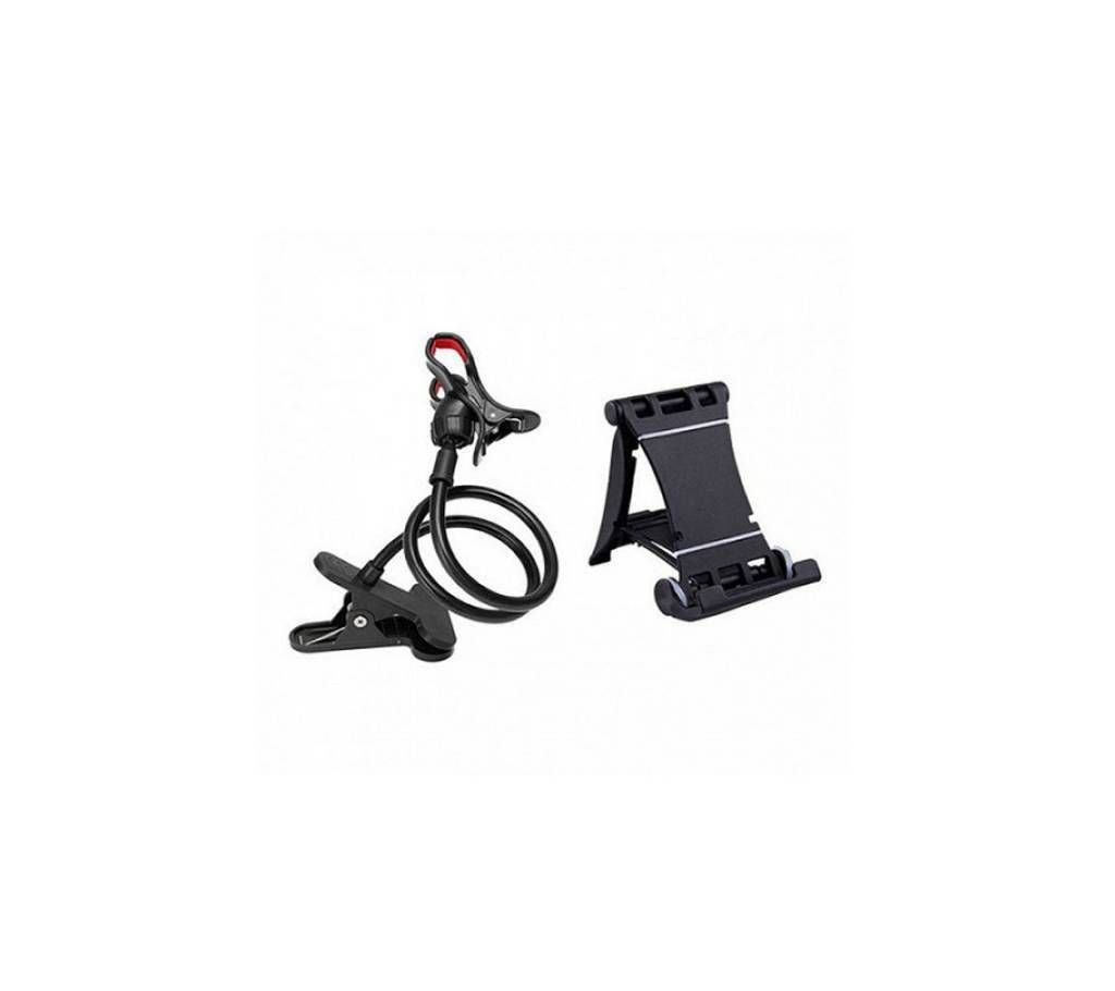 combo of 2 in 1 Mobaile Stand + Holder 
