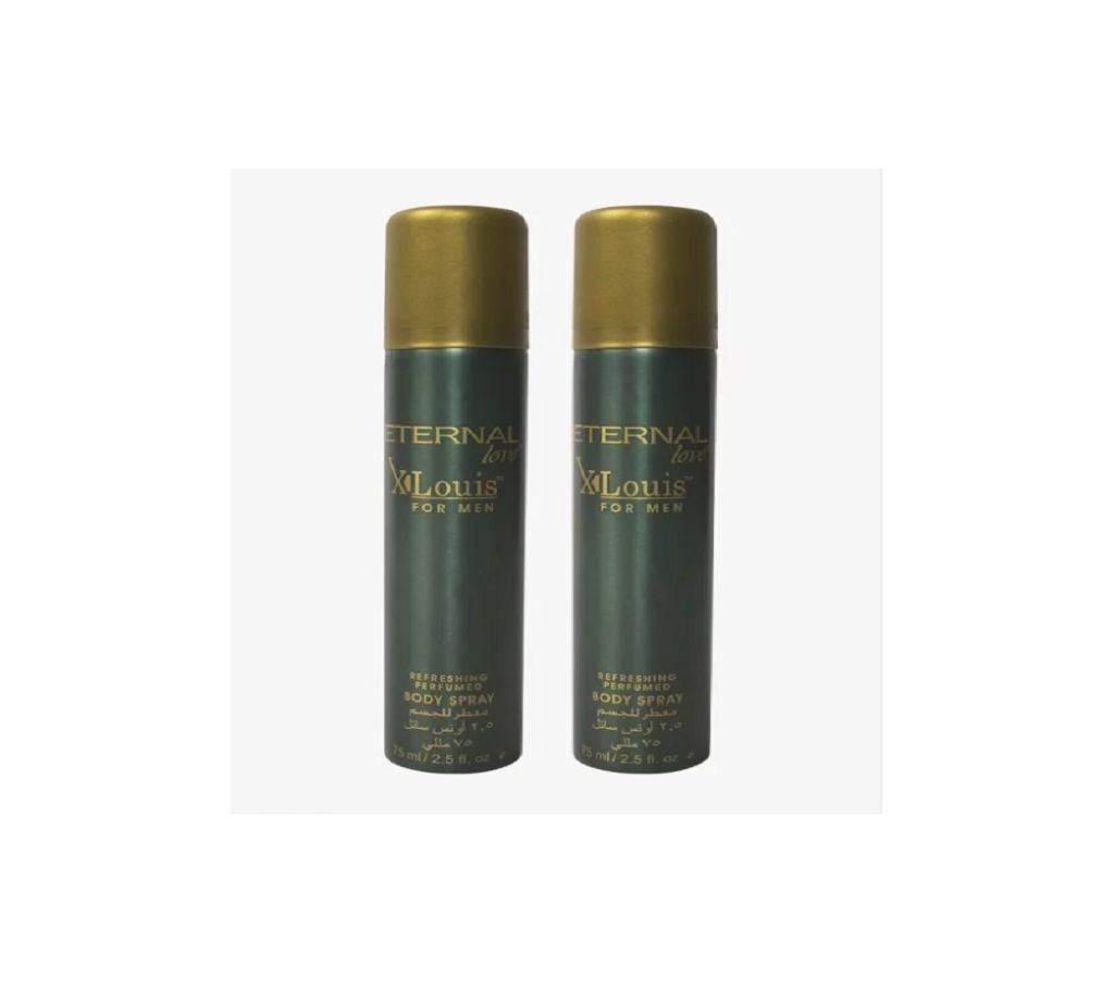 Eternal Love Xlous body spray -02pcs combo set